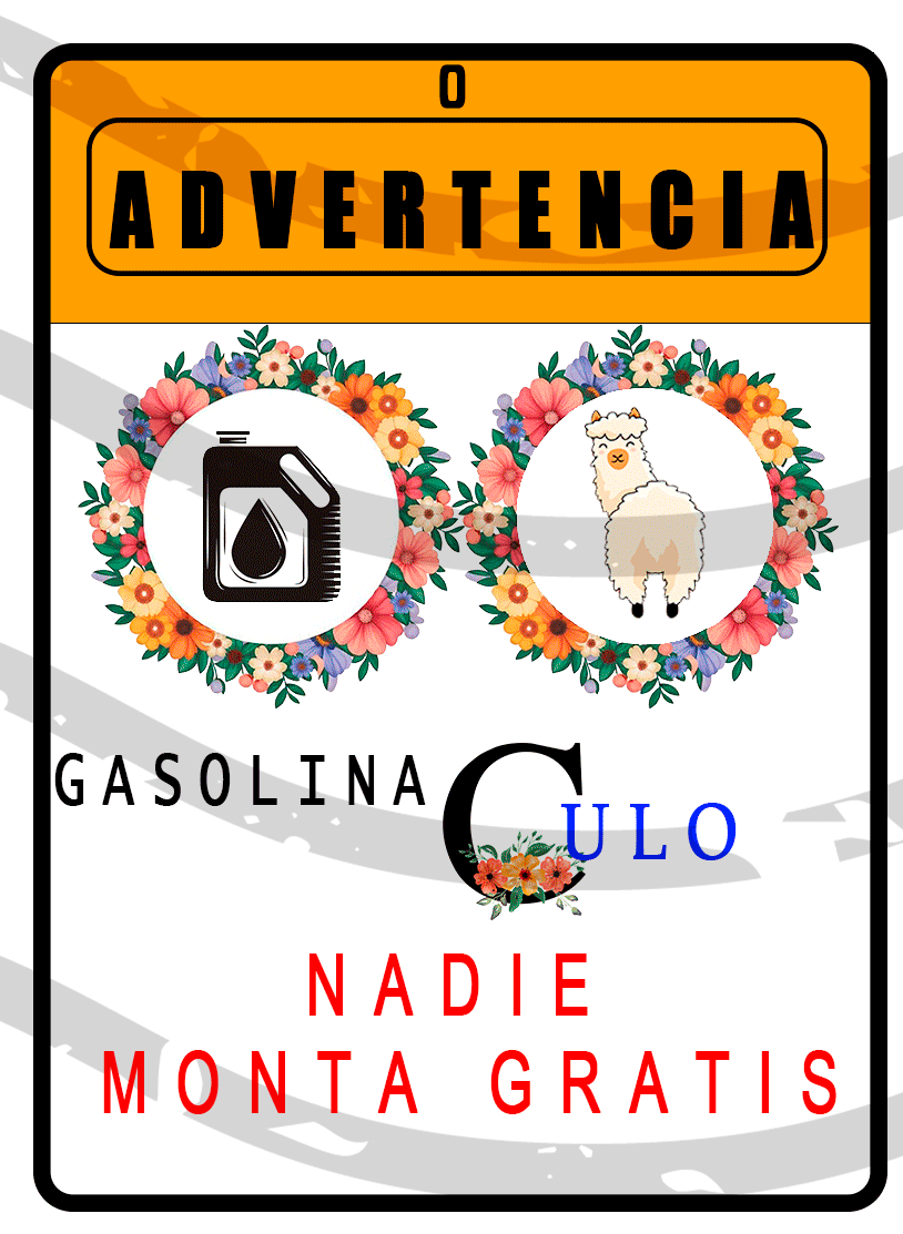 colgantes para coche advertencia 555