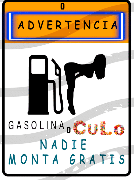 colgantes para coche advertencia 661