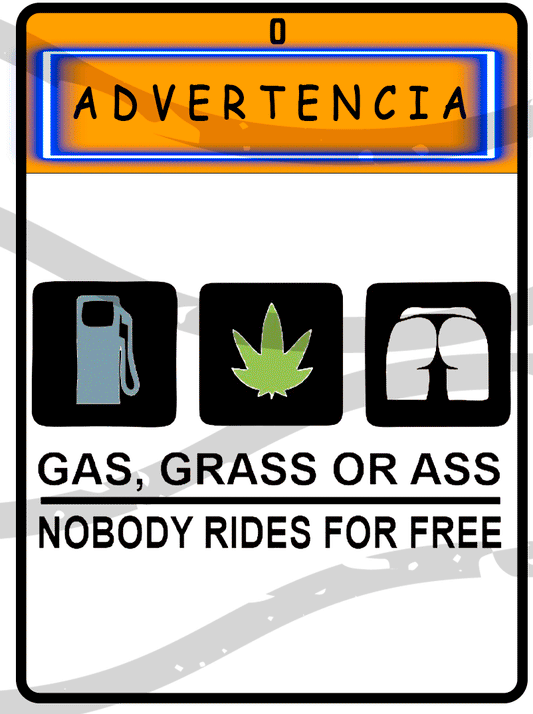 colgantes para coche advertencia 662